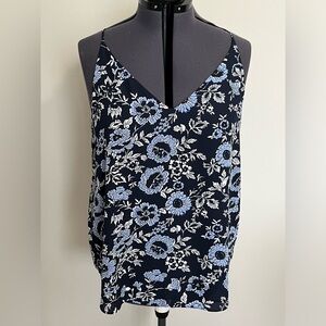 Loft sleeveless v-neck top - XL